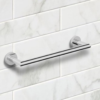 Brushed chrome towel bar hotsell